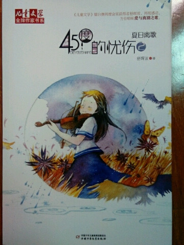 儿童文学金牌作家书系·45度的忧伤2：夏日离歌