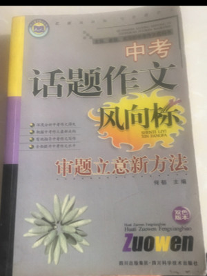 审题立意新方法-中考话题作文风向标-买卖二手书,就上旧书街