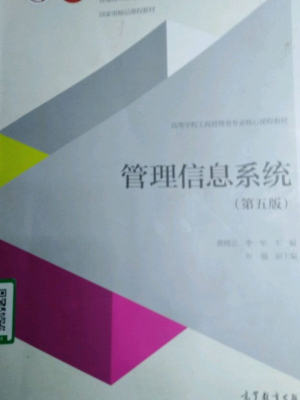 管理信息系统 第5版 附光盘1张