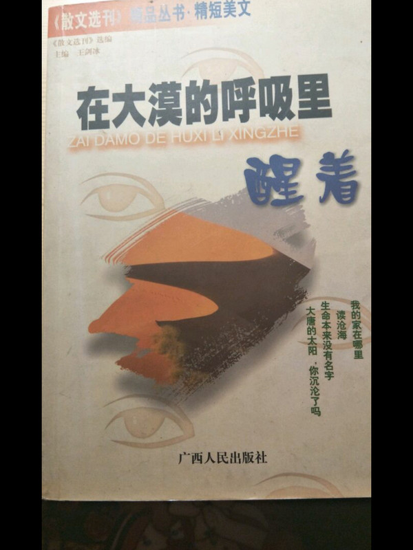 在大漠的呼吸里醒着-散文选刊精品丛书.精短美文