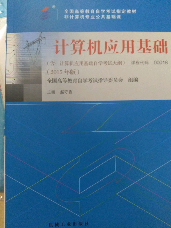 自考教材 计算机应用基础自学考试教材