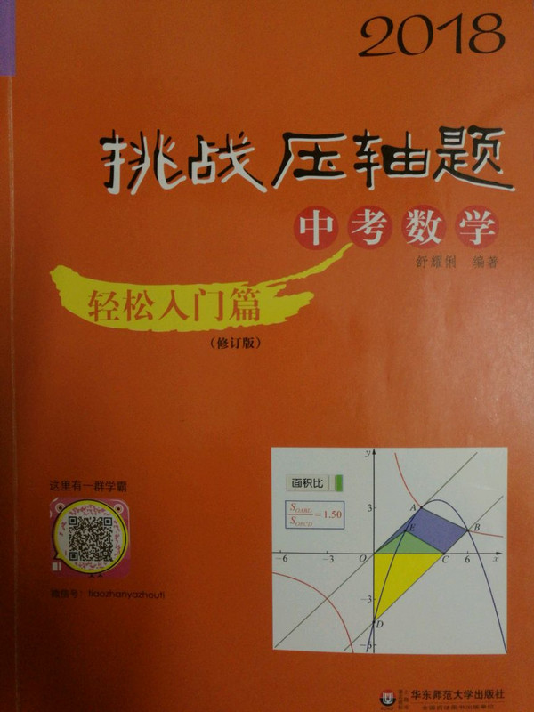 2018挑战压轴题·中考数学 轻松入门篇