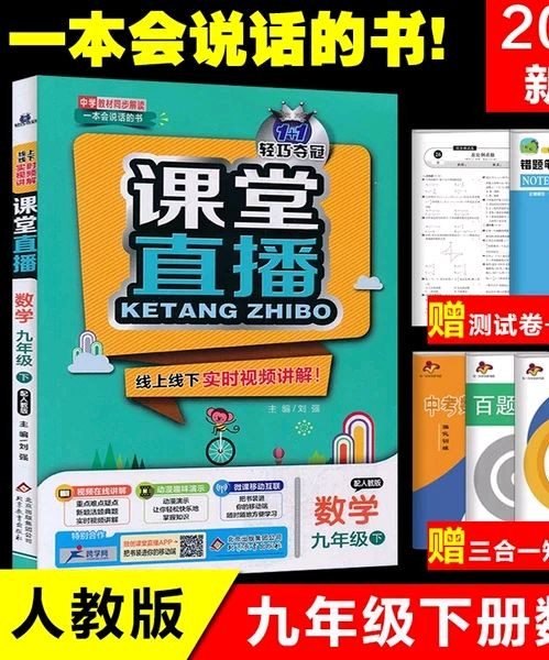 课堂直播：九年级数学·湘教版2019春