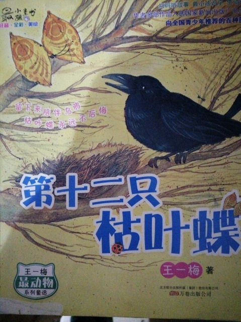 最小孩童书·最动物系列：第十二只枯叶蝶