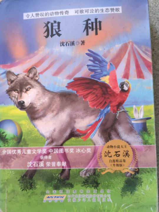 动物小说大王沈石溪自选精品集：狼种