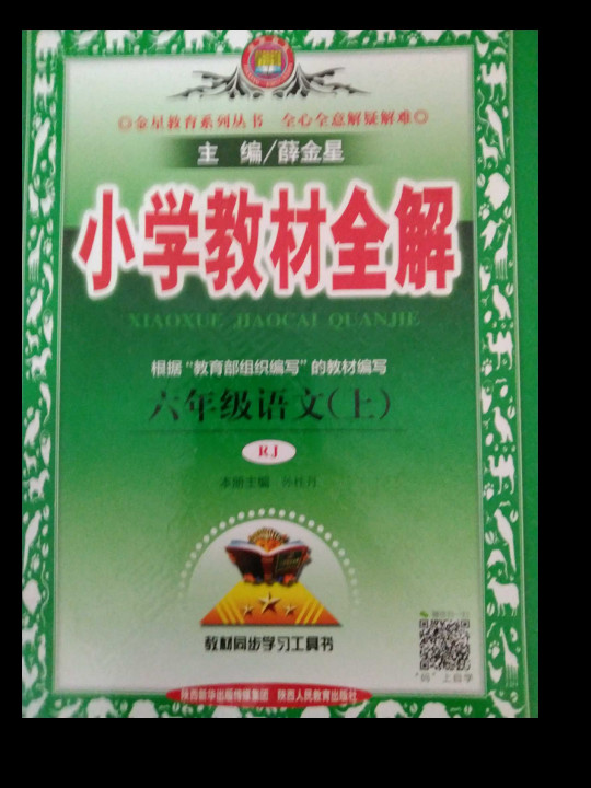 2018秋 小学教材全解 六年级语文上 人教版-买卖二手书,就上旧书街