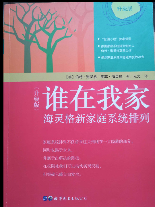 谁在我家： 海灵格新家庭系统排列