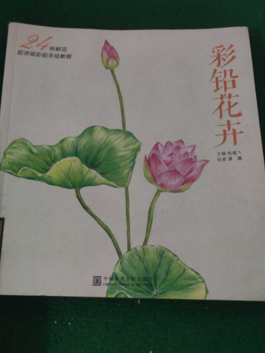 彩铅花卉：24种鲜花超详细彩铅手绘教程-买卖二手书,就上旧书街