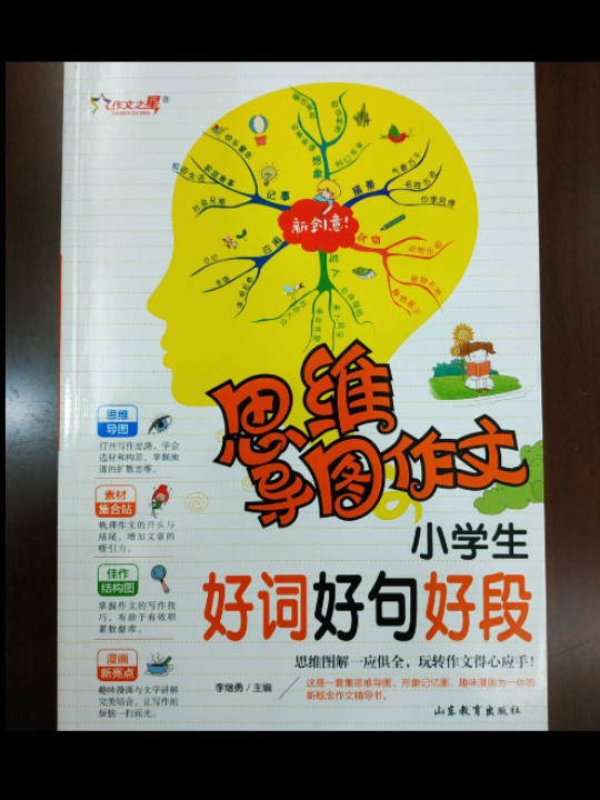 思维导图作文：小学生好词好句好段/集思维导图 形象记忆图 趣味漫画为一体的新概念作文辅导书