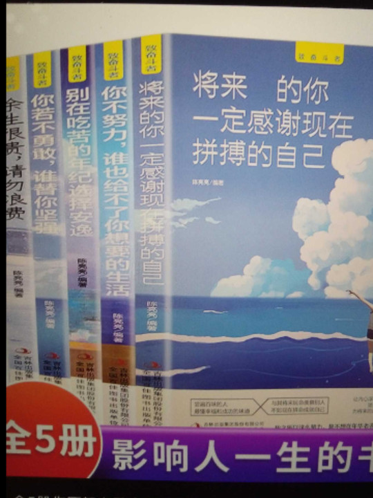 致奋斗者你不努力+将来的你+余生很贵+你若不勇敢，谁替你坚强+别在吃苦的年纪选择安逸