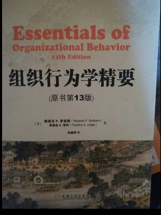 组织行为学精要