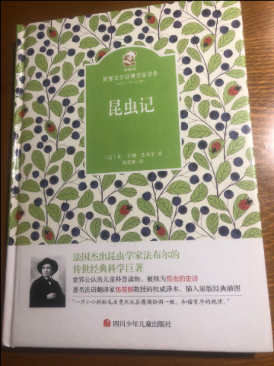 名家名译 金熊猫世界文学经典：昆虫记