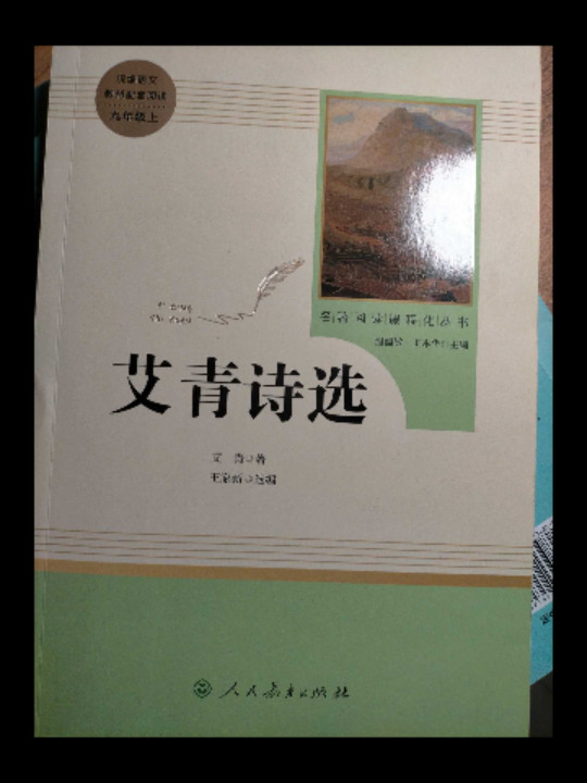 艾青诗选 九年级上 人教版名著阅读课程化丛书 教育部统编教材推荐必读书目 人民教育出版社-买卖二手书,就上旧书街