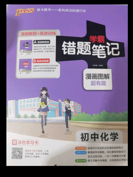 学霸错题笔记·漫画图解：初中化学