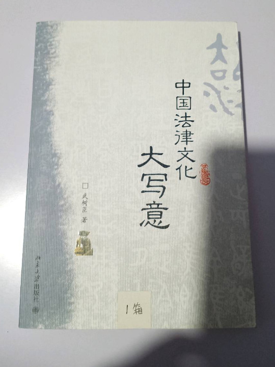 中国法律文化大写意