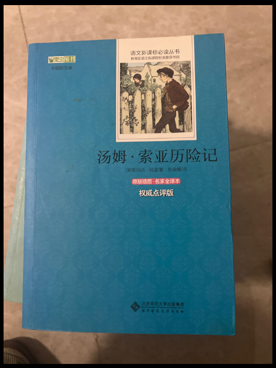 汤姆·索亚历险记 语文新课标必读丛书 教育部推荐中小学生必读名著-买卖二手书,就上旧书街