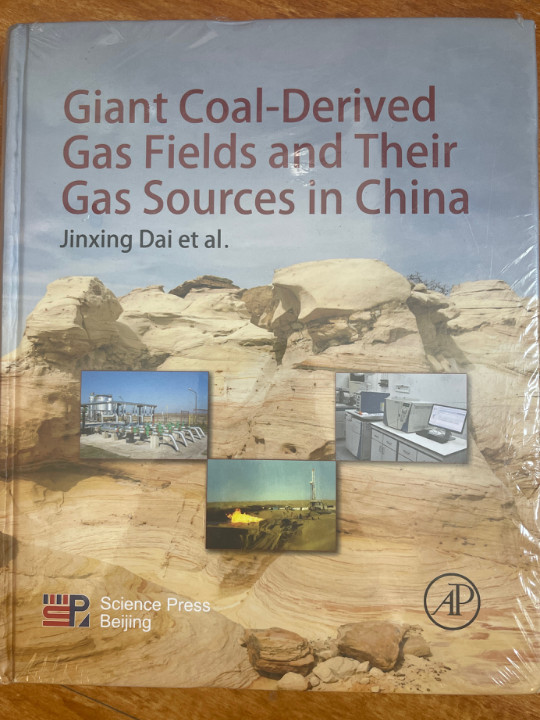 中国煤成大气田及其气源