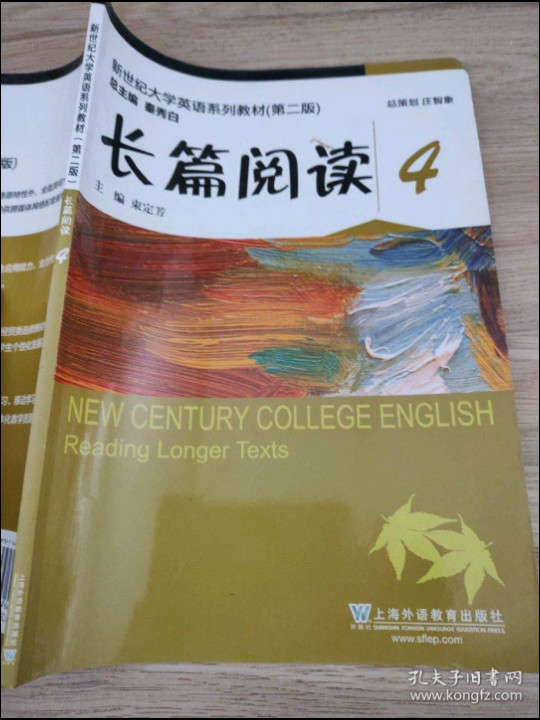 长篇阅读4/新世纪大学英语系列教材