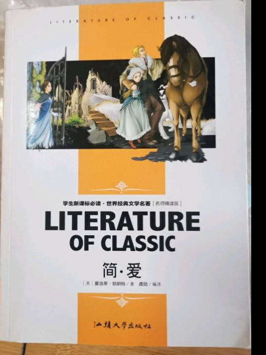 简·爱 中小学生新课标课外阅读·世界经典文学名著必读故事书 名师精读版-买卖二手书,就上旧书街