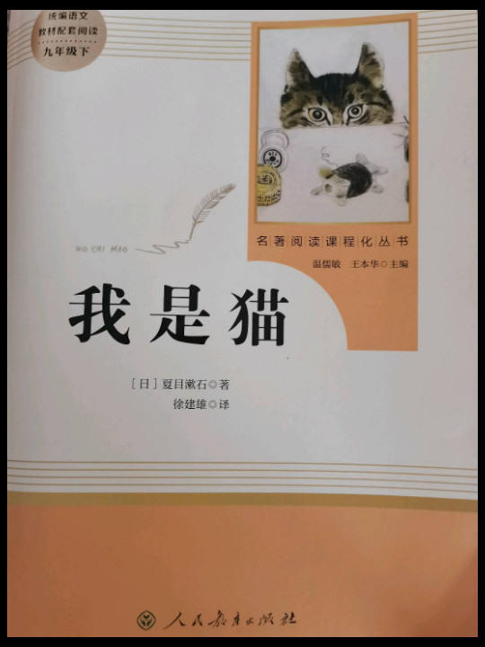 我是猫/名著阅读课程化丛书