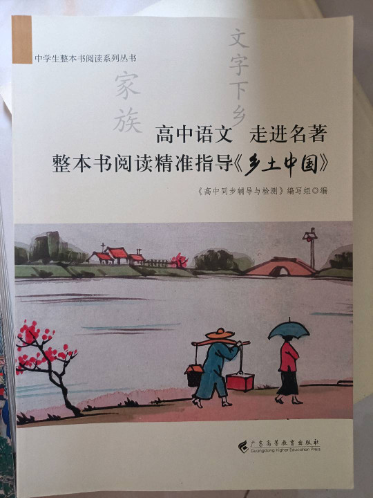 高中语文走进名著整本书阅读精准指导乡土中国/中学生整本书阅读系列丛书