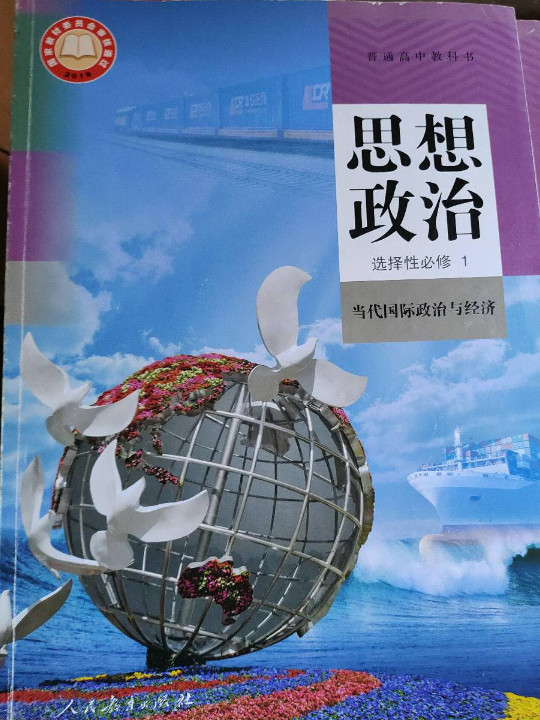 普通高中教科书 思想政治 选择性必修1 当代国际政治与经济