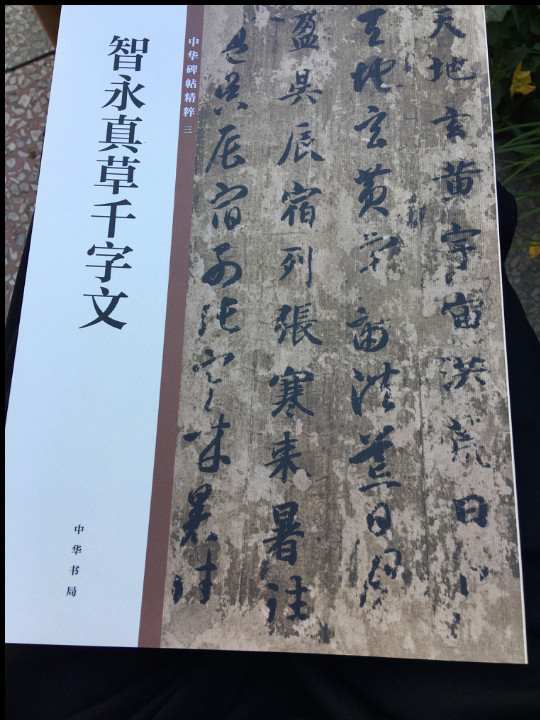 智永真草千字文