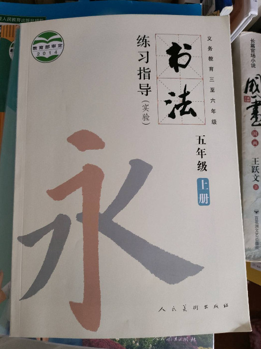 书法练习指导 五年级上册