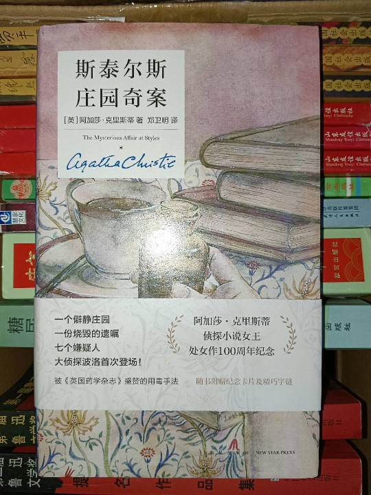 斯泰尔斯庄园奇案-买卖二手书,就上旧书街