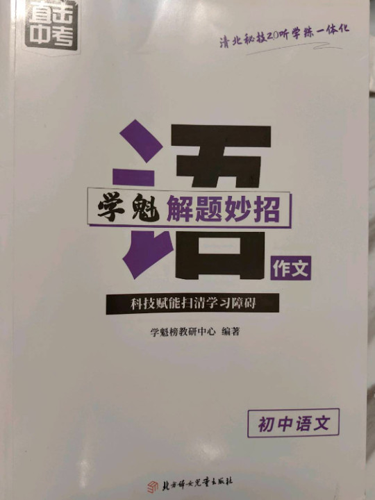 直击中考·学魁解题妙招·初中语文·作文
