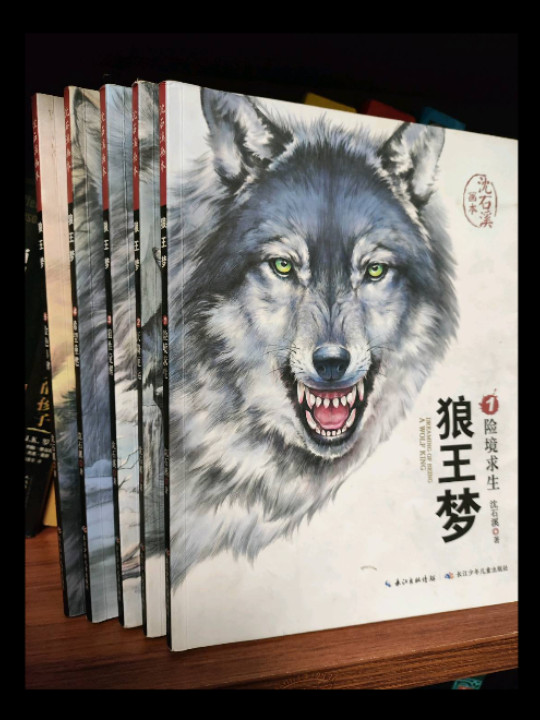 沈石溪画本狼王梦5册