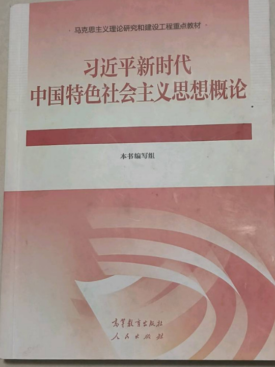 习近平新时代中国特色社会主义思想概论