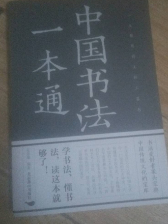 中国书法一本通