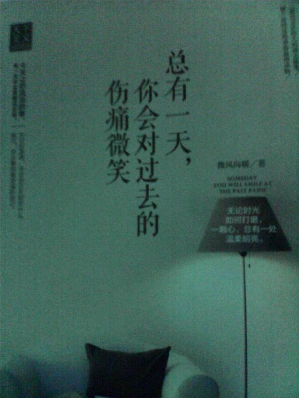 总有一天，你会对过去的伤痛微笑