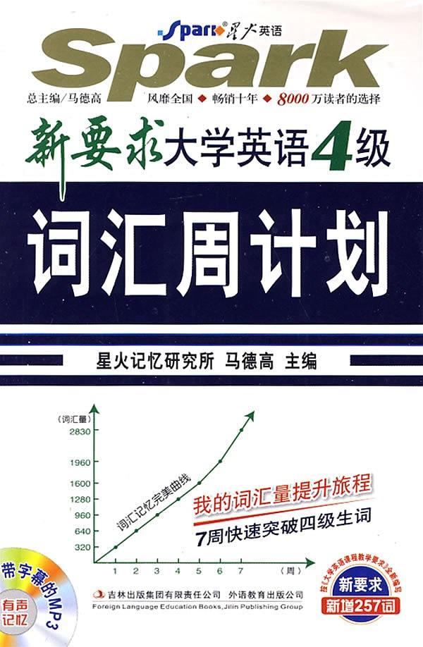 大学英语4级词汇周计划-买卖二手书,就上旧书街