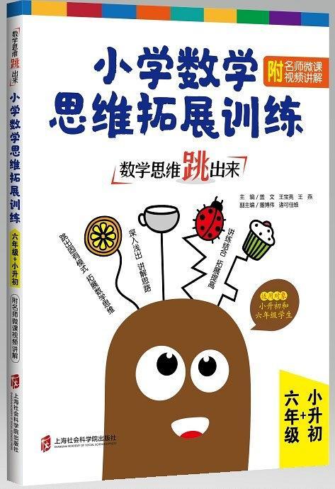 数学思维跳出来：小学数学思维拓展训练 六年级+小升初