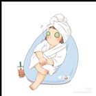 淡蓝咸咸